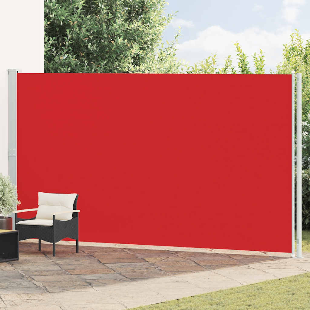 Blue Retractable Garden Side Awning 100x300 cm