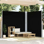 Toldo lateral retráctil antracita 117x1200 cm