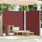 Toldo lateral retráctil antracita 117x1200 cm