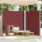 Toldo lateral retráctil antracita 117x1200 cm