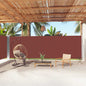 Toldo lateral retráctil antracita 117x1200 cm