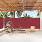 Toldo lateral retráctil antracita 117x1200 cm