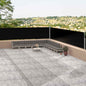 Toldo lateral retráctil antracita 117x1200 cm