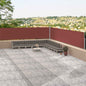 Toldo lateral retráctil antracita 117x1200 cm