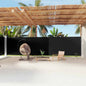 Toldo lateral retráctil antracita 117x1200 cm