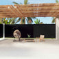 Toldo lateral retráctil antracita 117x1200 cm