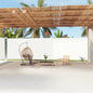 Toldo lateral retráctil antracita 117x1200 cm