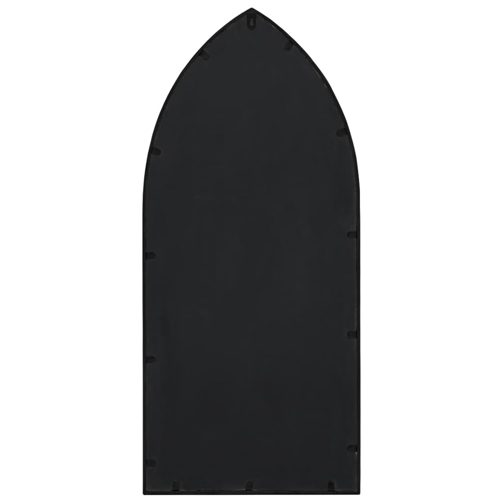 Espejo hierro negro para uso interior 100x45 cm