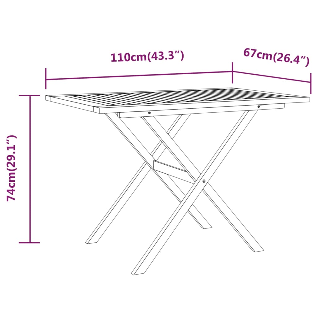 Juego de comedor de jardín 3 piezas con cojines negro