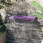 Stainless steel RGB LED waterfall fountain 108 cm