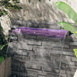 Stainless steel RGB LED waterfall fountain 108 cm