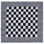 Juego de paños 10 unidades algodón azul y blanco
