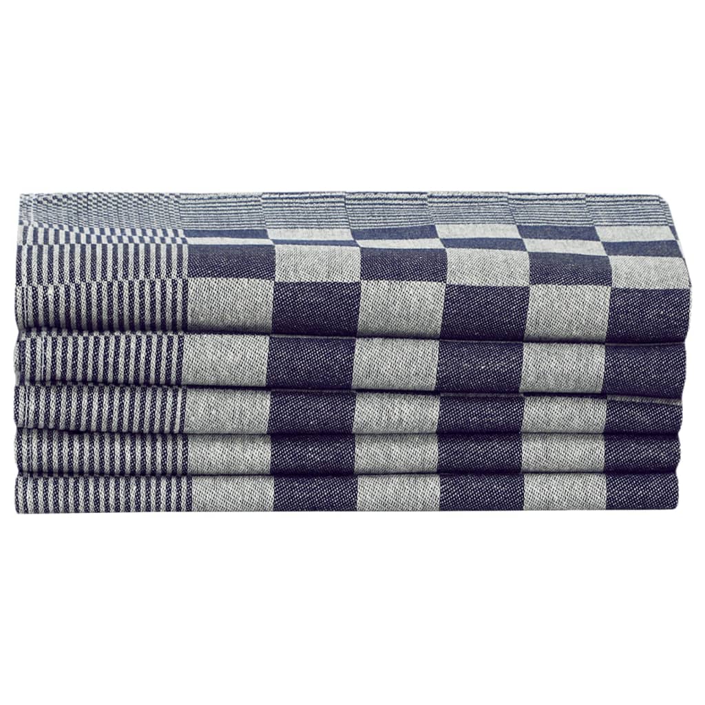 Juego de paños 20 unidades algodón azul y blanco