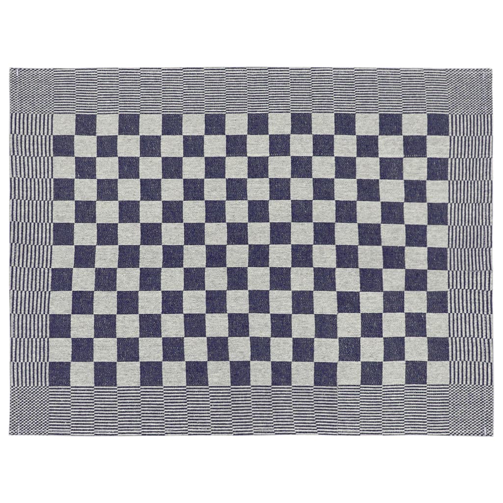 Juego de paños 20 unidades algodón azul y blanco