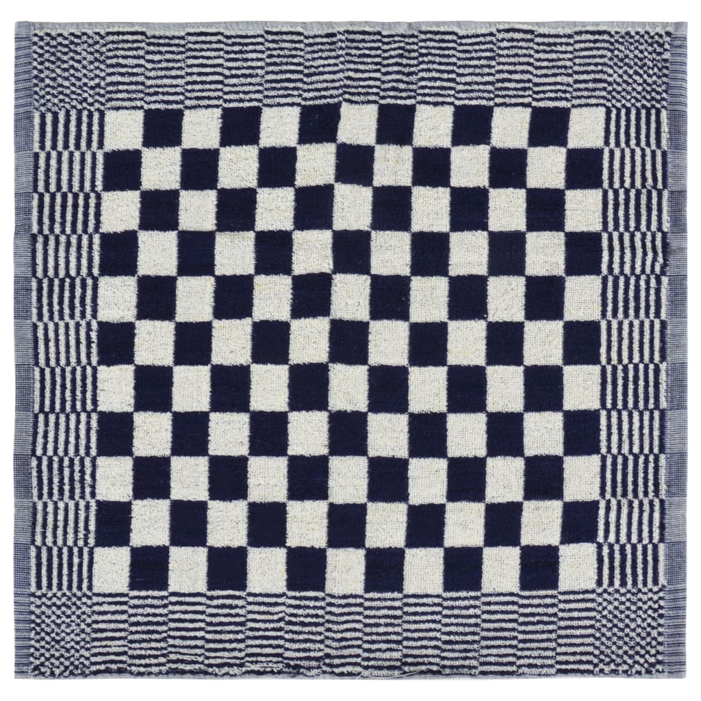 Juego de paños 20 unidades algodón azul y blanco
