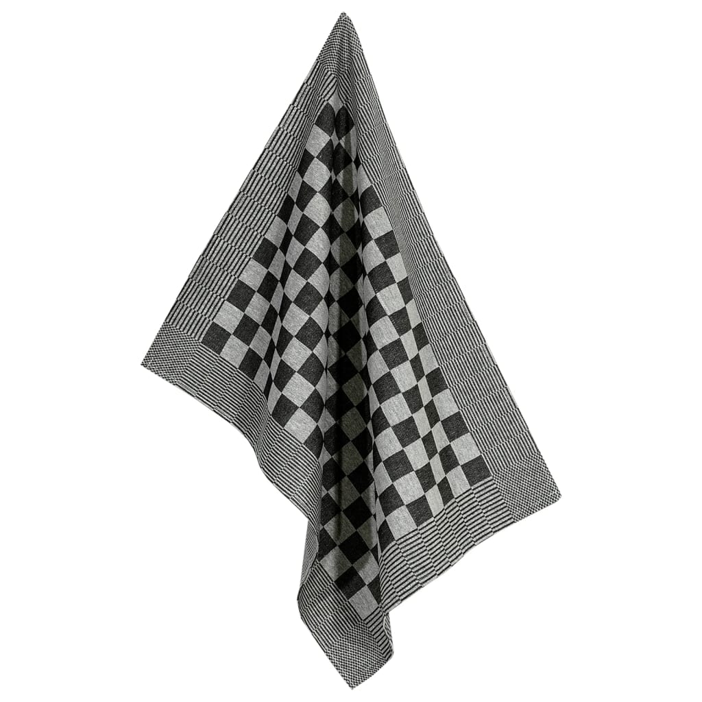 Juego de paños 50 unidades algodón negro y blanco
