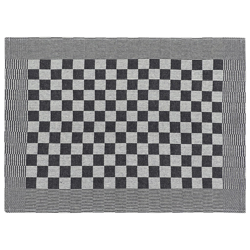 Juego de paños 50 unidades algodón negro y blanco