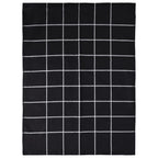 Juego de paños 12 unidades algodón negro y gris