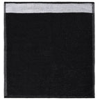 Juego de paños 12 unidades algodón negro y gris