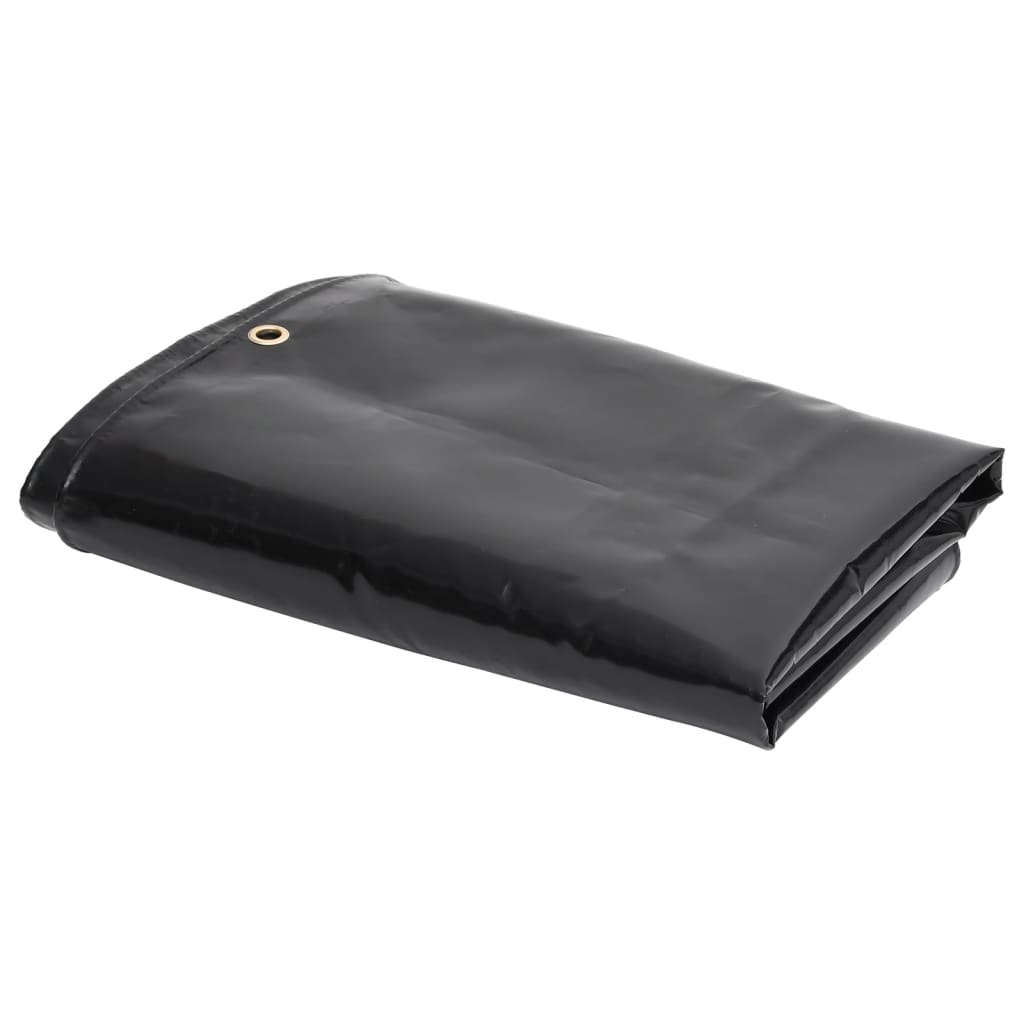 Tarpaulin 650 gsm 1.5x10 m black