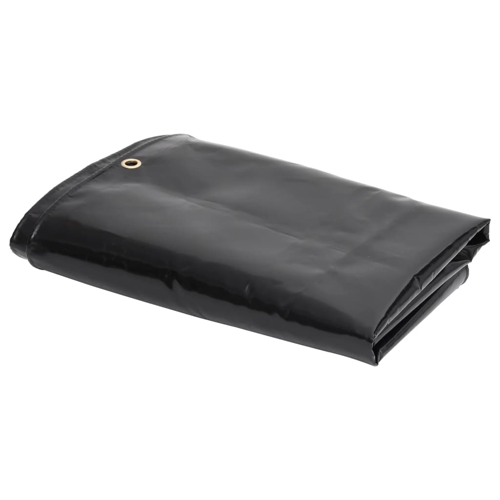 Tarpaulin 650 gsm 1.5x10 m black