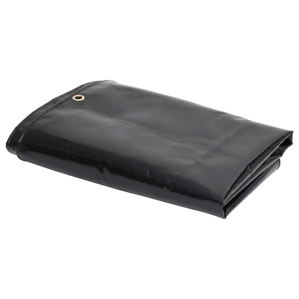 Tarpaulin 650 gsm 1.5x10 m black