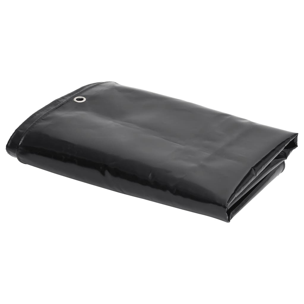 Tarpaulin 650 gsm 1.5x10 m black