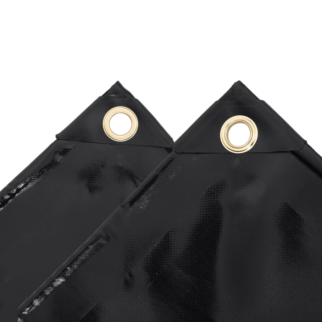 Lona 650 g/m² 1,5x10 m negro