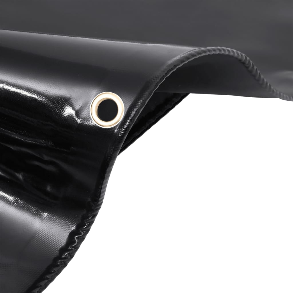 Lona 650 g/m² 1,5x10 m negro