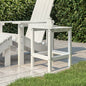 Mesa de jardín Adirondack HDPE antracita 38x38x46 cm