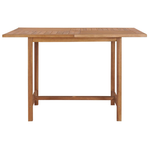 Solid Teak Garden Dining Table 110x110x75 cm
