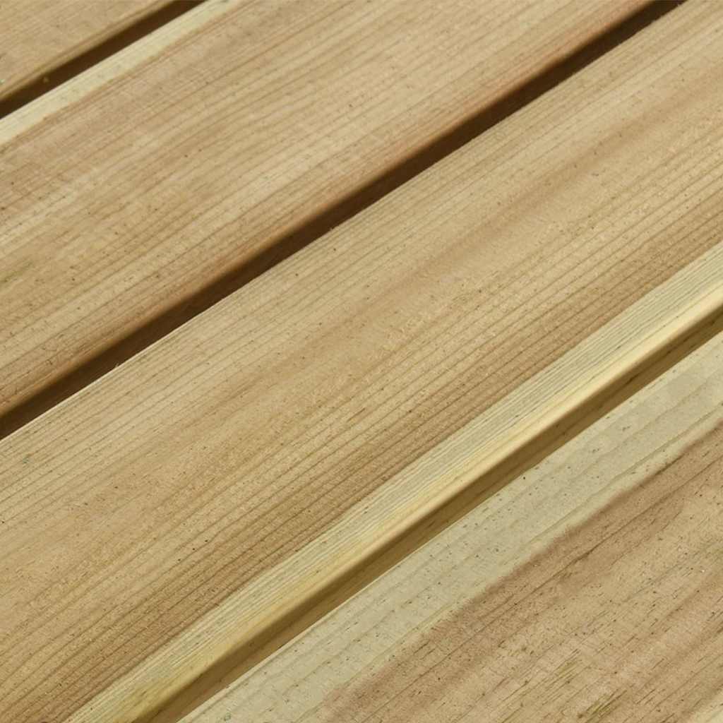 Picnic table with benches 110x123x73 cm impregnated pine wood