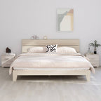 Mesitas de noche 2 uds HAMAR pino macizo blanco 40x35x44,5 cm