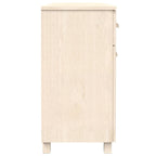 Aparador HAMAR madera de pino maciza marrón miel 113x40x80 cm
