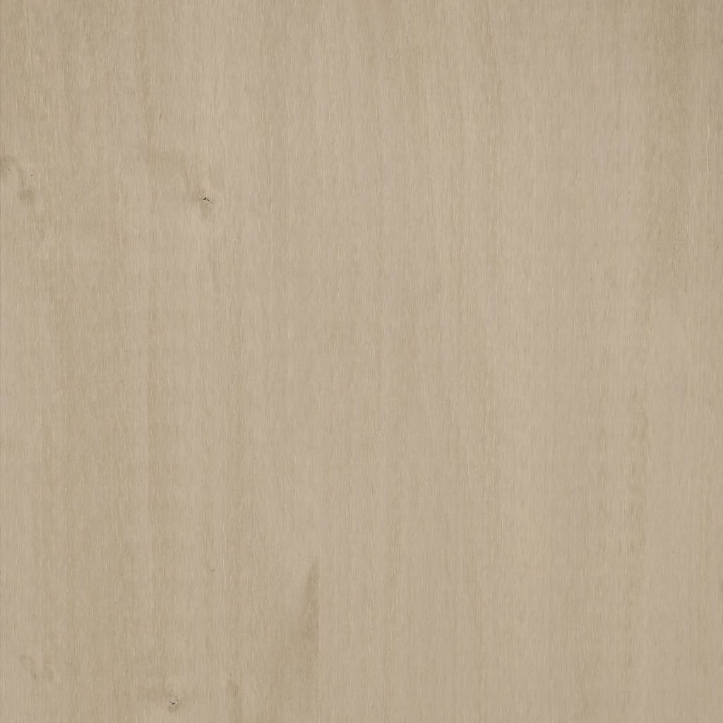 Aparador HAMAR madera de pino maciza marrón miel 113x40x80 cm