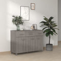 Aparador HAMAR madera de pino maciza marrón miel 113x40x80 cm