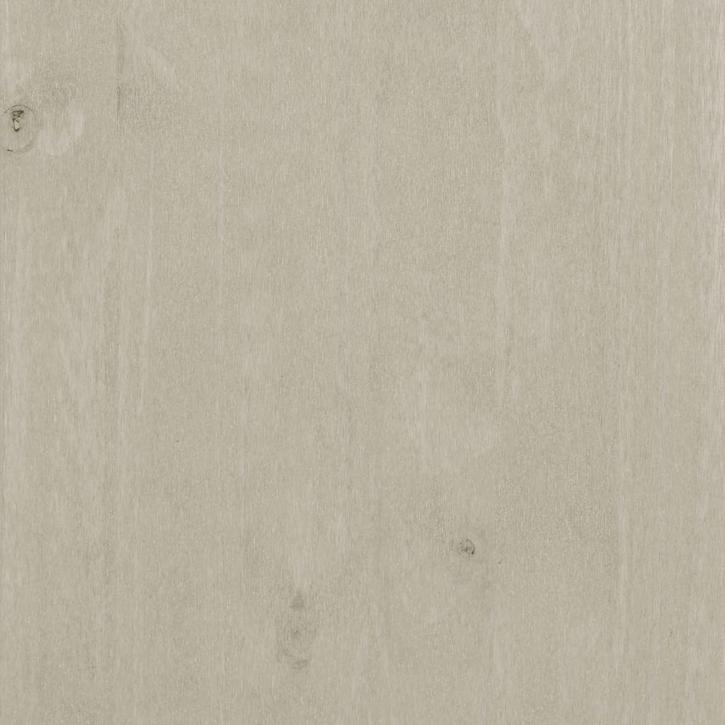 Mesa consola HAMAR madera maciza de pino blanco 90x35x90 cm