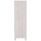 Estantería HAMAR madera maciza de pino blanca 85x35x112 cm