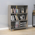 Estantería HAMAR madera maciza de pino blanca 85x35x112 cm