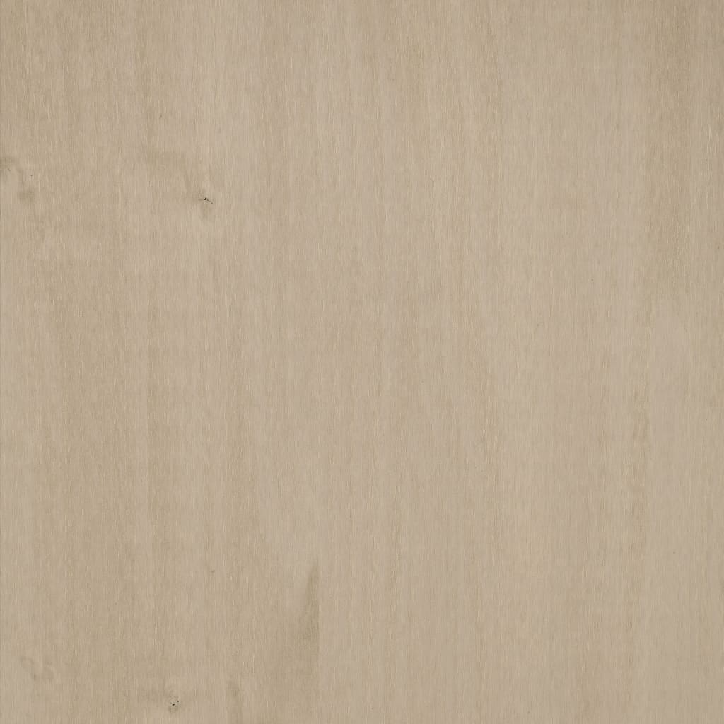 Aparador HAMAR madera de pino maciza marrón miel 85x35x80 cm
