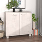 Aparador HAMAR madera de pino maciza marrón miel 85x35x80 cm