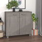 Aparador HAMAR madera de pino maciza marrón miel 85x35x80 cm