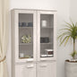 HAMAR solid white pine top cabinet 85x35x100 cm