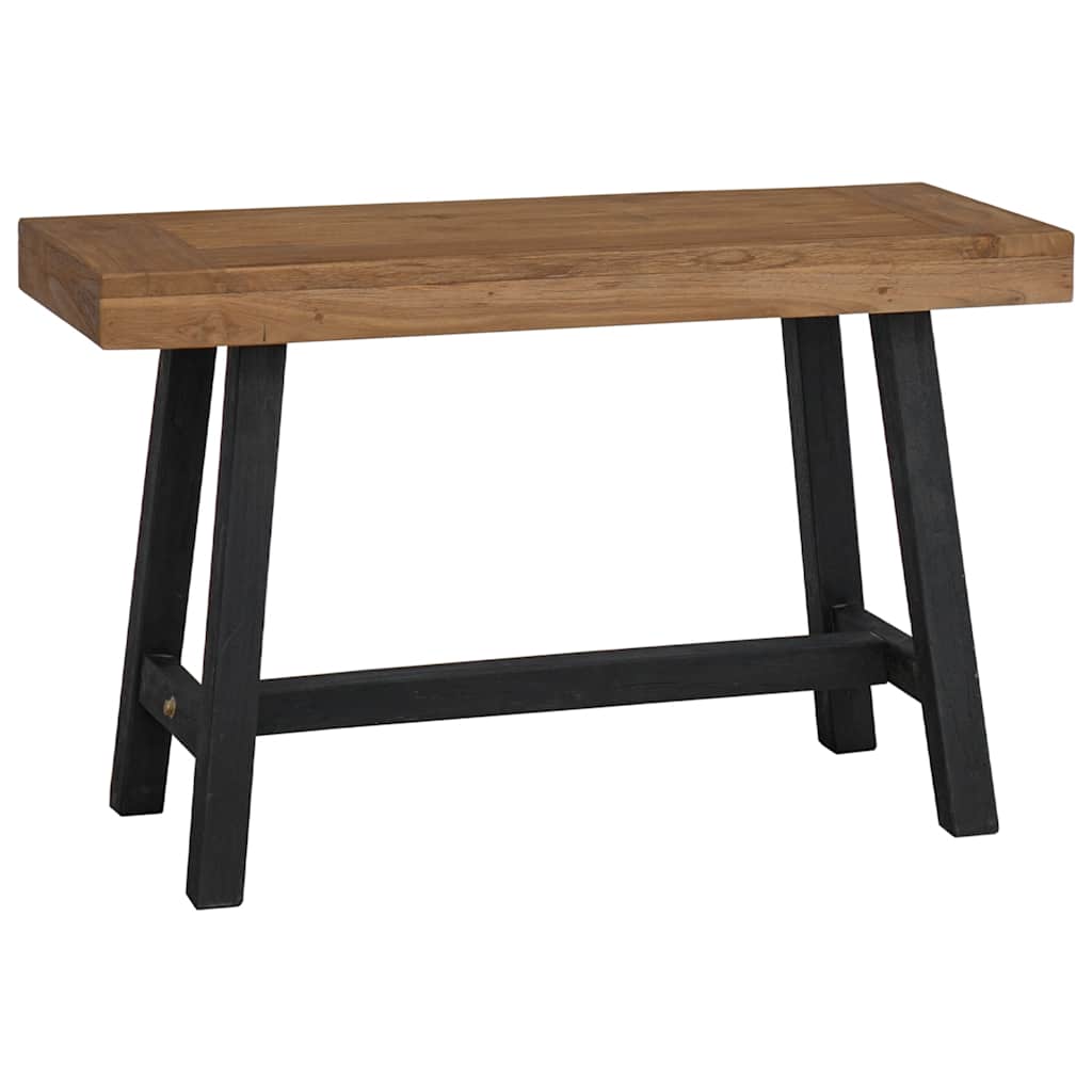 Banco de madera maciza de teca 110 cm