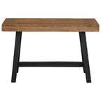 Banco de madera maciza de teca 110 cm