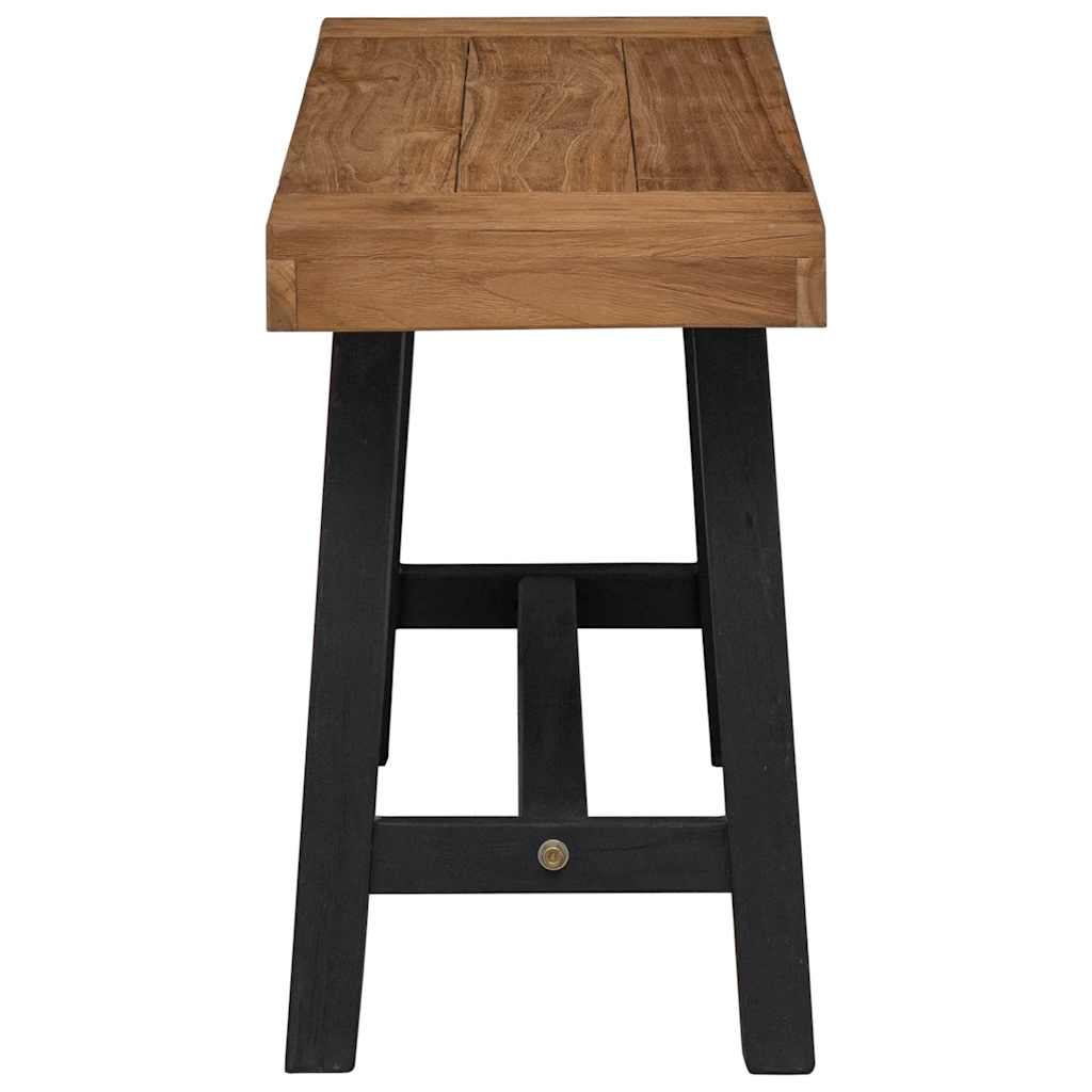 Banco de madera maciza de teca 110 cm