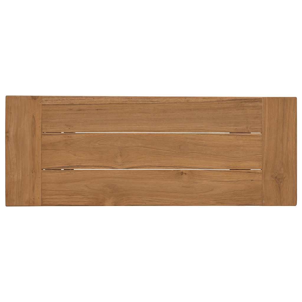 Banco de madera maciza de teca 110 cm