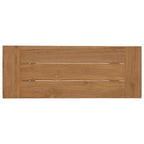 Banco de madera maciza de teca 110 cm