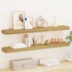 Estante de pared roble negro 90x16x78 cm madera de ingeniería