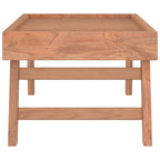 Bandeja plegable madera maciza de teca 55x35x25 cm